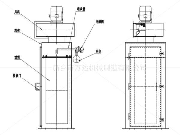 仓顶除尘器